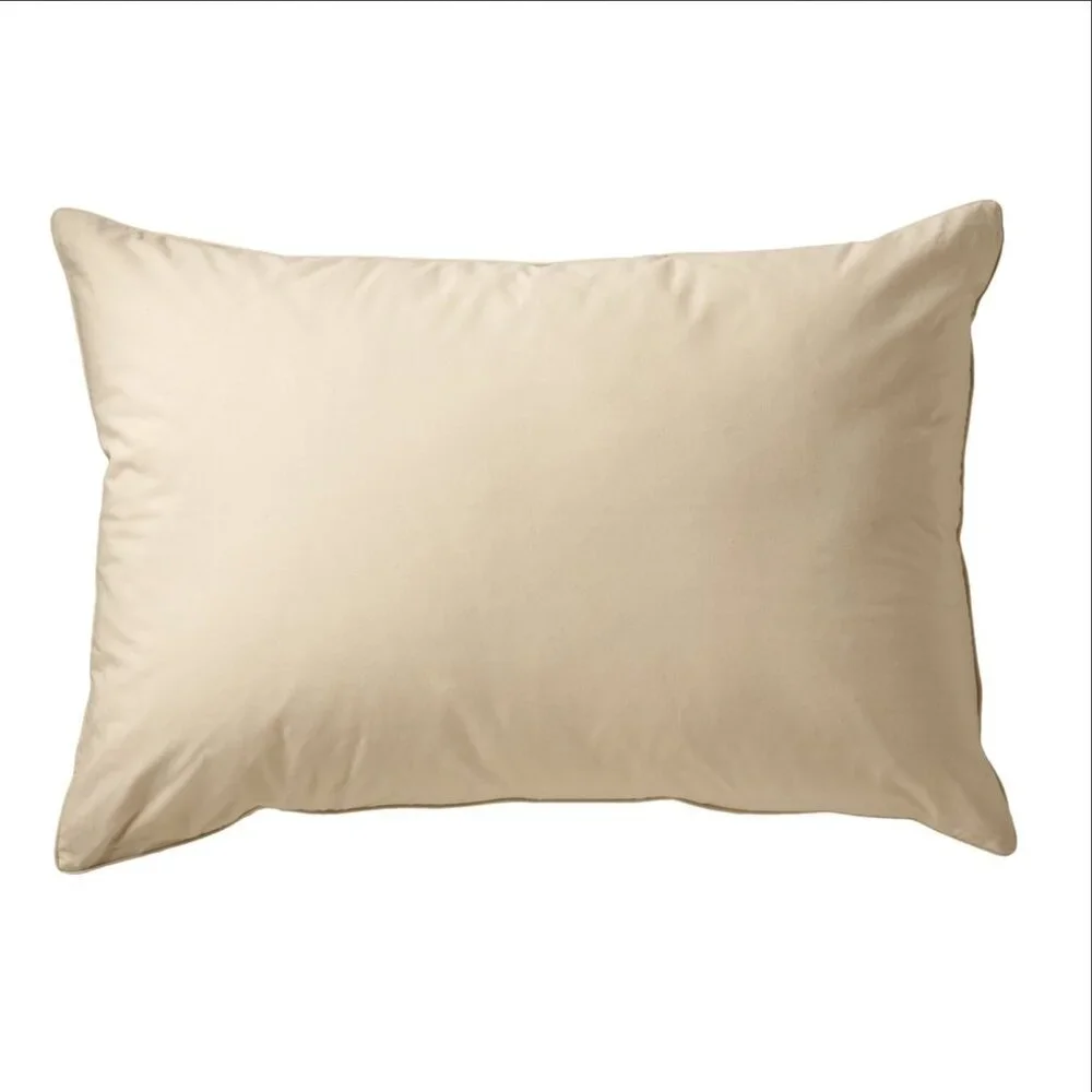 2 AllerEase Allergy Relief Organic Cotton Cover Allergy Protection King Pillows